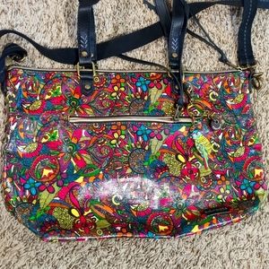 Sakroots Rainbow Print Large Crossbody Bag